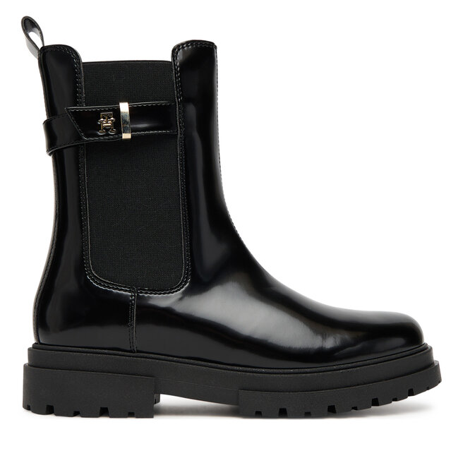 Botki Tommy Hilfiger Chelsea Boot T4A5-34029-1453 Czarny
