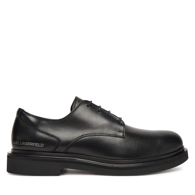 Półbuty KARL LAGERFELD KL12225 Czarny
