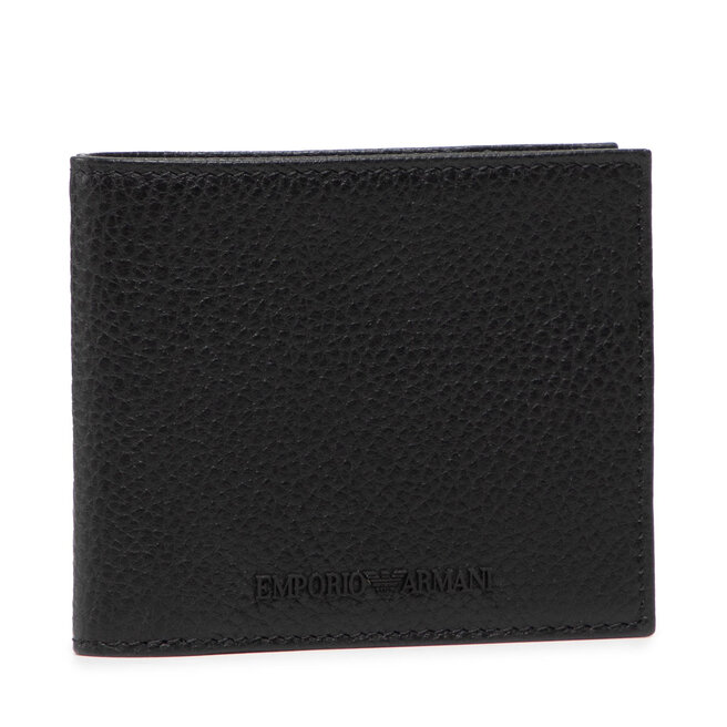 Mały Portfel Męski Emporio Armani Y4R167 Y068E 80001 Czarny