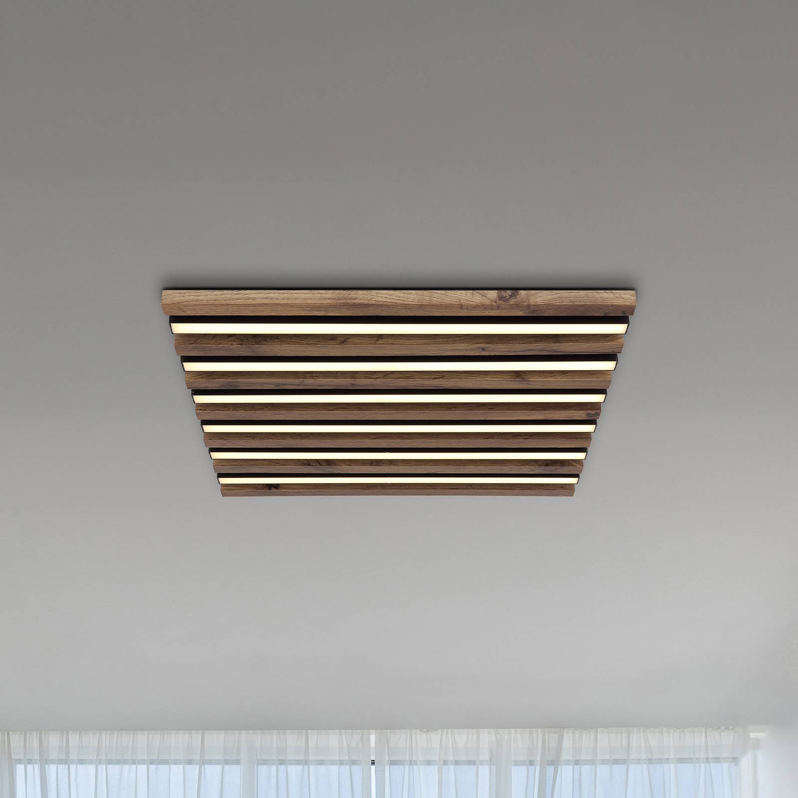 Globo Lampa sufitowa Hayden, czarny, salon / jadalnia, aluminium