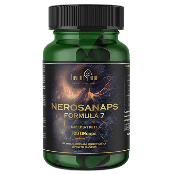 Invent Farm Nerosanaps Formuła 7, 120 kapsułek