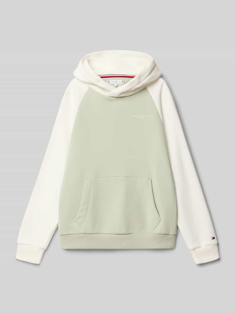 Bluza z kapturem o kroju relaxed fit z mieszanki bawełny