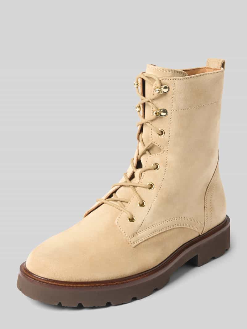 Kozaki sznurowane z zamkiem błyskawicznym model ‘Norize’