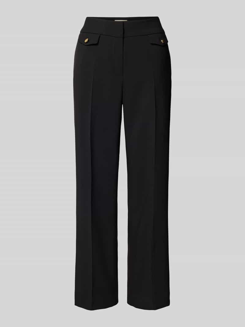 Spodnie materiałowe z kieszeniami z patką model ‘ALARA’