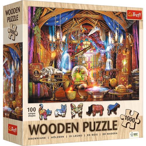 Puzzle drewniane 1000 el. Czarodziejska komnata Trefl - puzzle