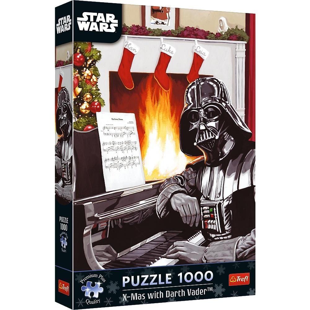Puzzle 1000 Święta z Darth Vader Trefl - puzzle