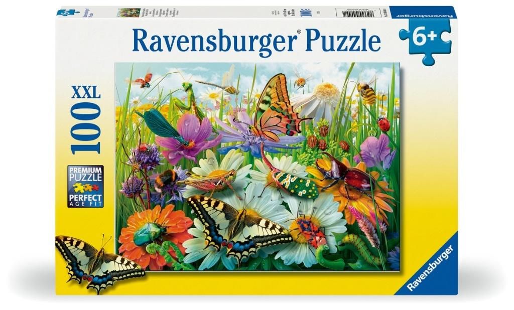 Puzzle dla dzieci 2D: Motyle 100el Ravensburger - puzzle