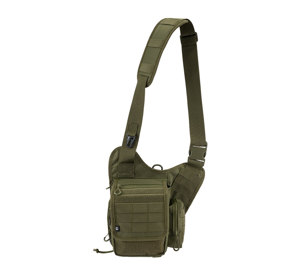 torba na ramię TRAVEL SIDE BAG - OLIV