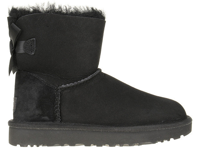 UGG, Buty damskie, Mini Bailey Bow II, czarny, rozmiar 38