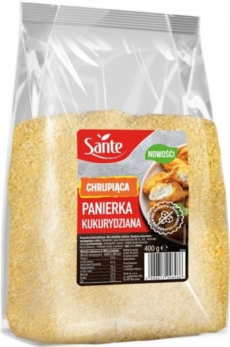 Sante Chrupiąca panierka kukurydziana 400g B/C