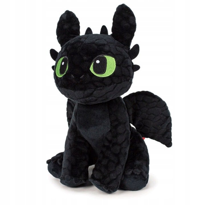 Szczerbatek Pluszak Nocna Furia Jak Wytresować Smoka 30 cm HTTYD