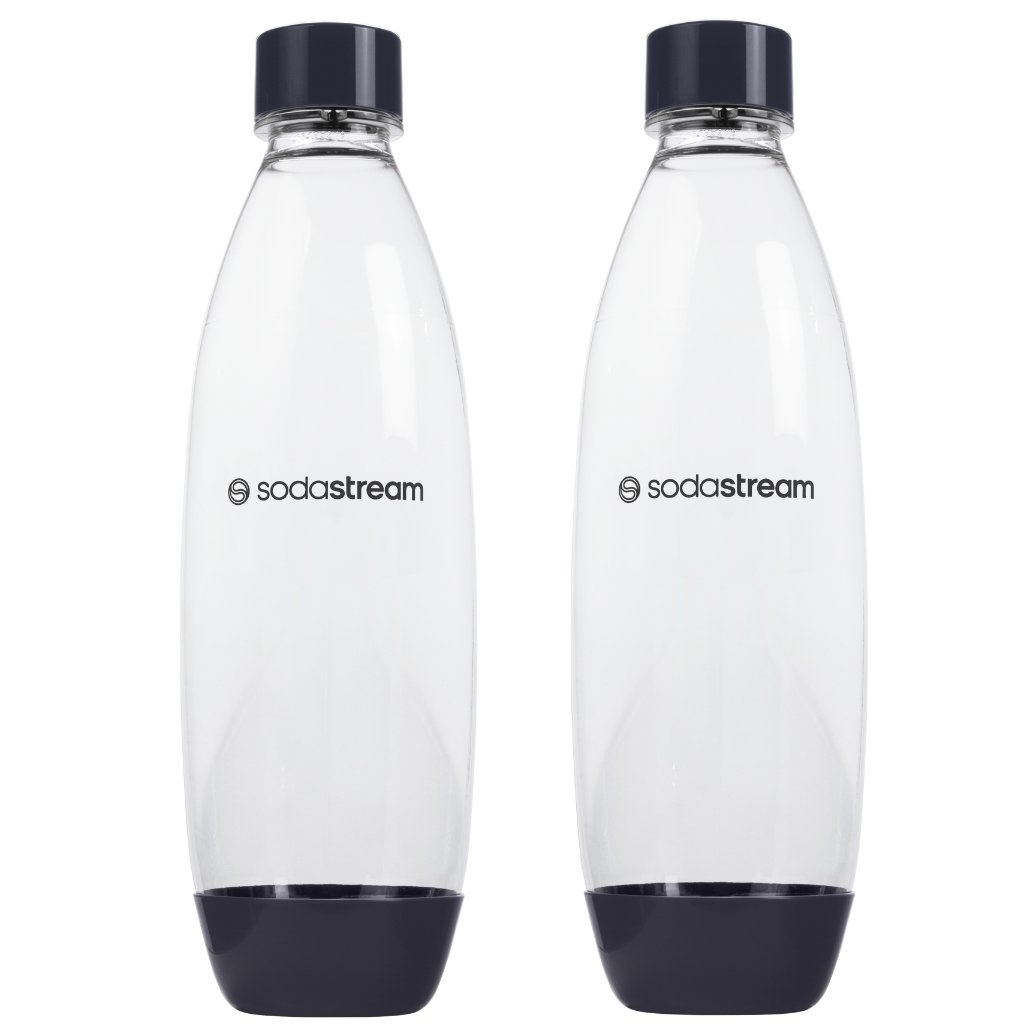 2X BUTLE BUTELKI DO SATURATORA SODASTREAM FUSE 1L DEEP BLUE DO ZMYWARKI