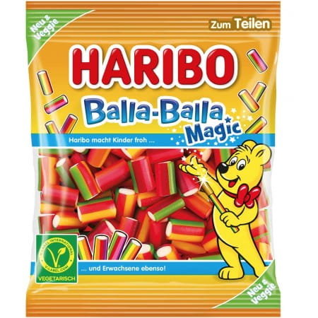 Żelki Haribo Balla-Balla Magic Veggie 160g