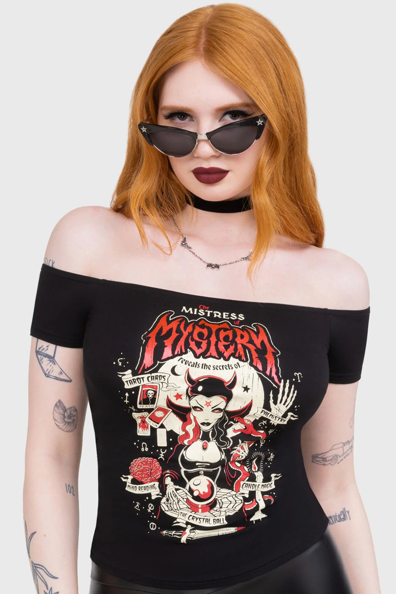 bluzka damska KILLSTAR - MISTRESS MYSTERY-XXL