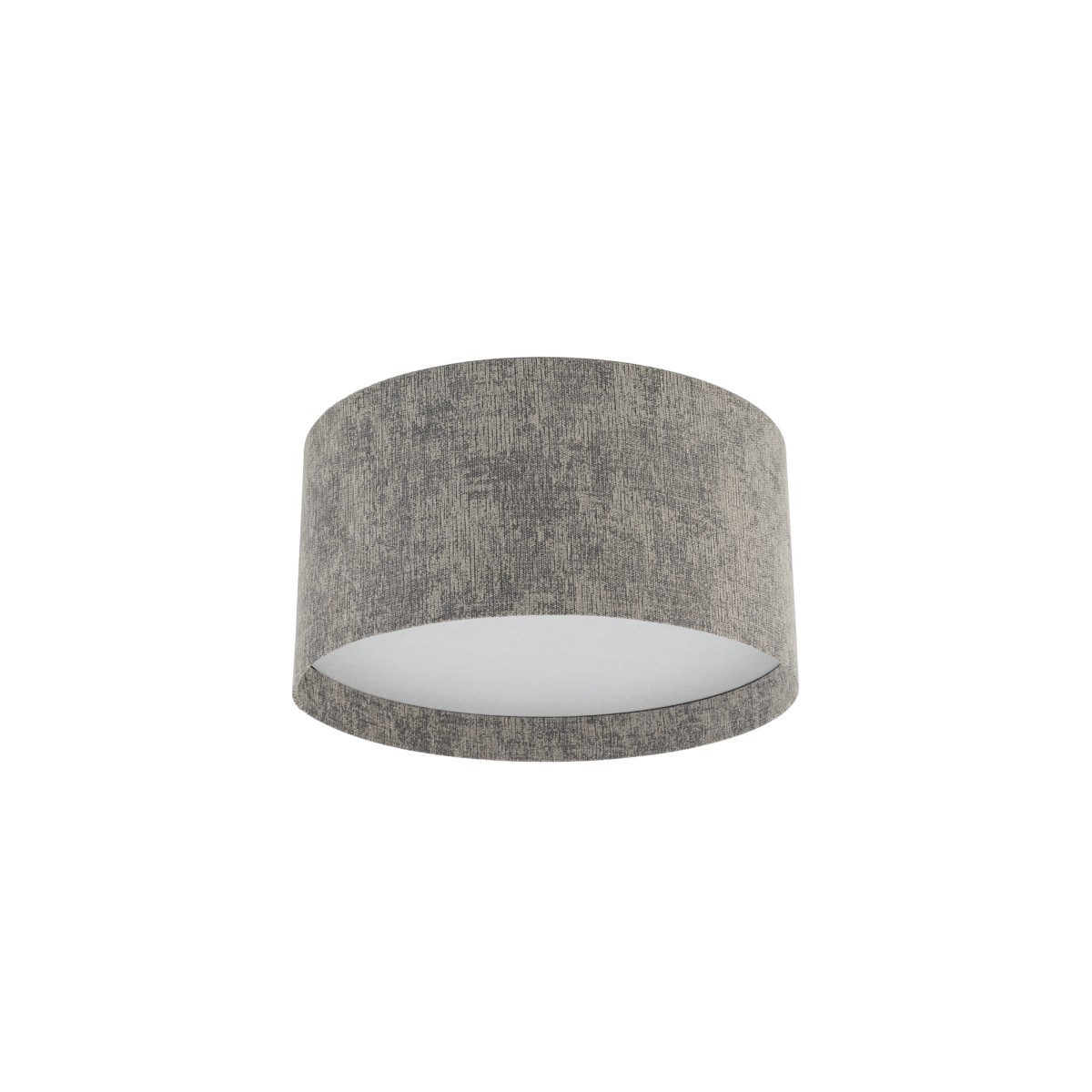 Plafon / lampa sufitowa do sypialni, szary melanż 11679 z serii LAGO