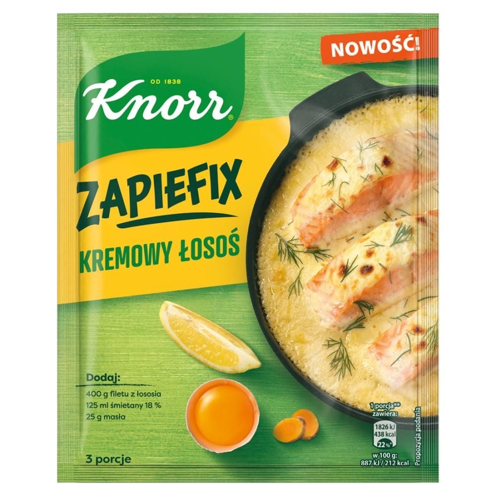 Knorr Zapiefix kremowy łosoś 35 g