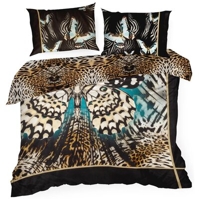 Pościel EUROFIRANY Eva 15 220 x 200 cm Brązowy