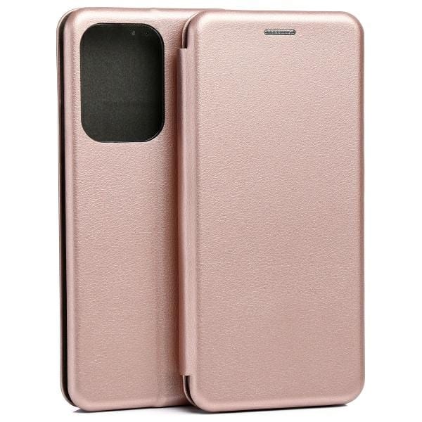 Etui Beline Book Magnetic do Oppo RENO 13 Pro różowo-złoty