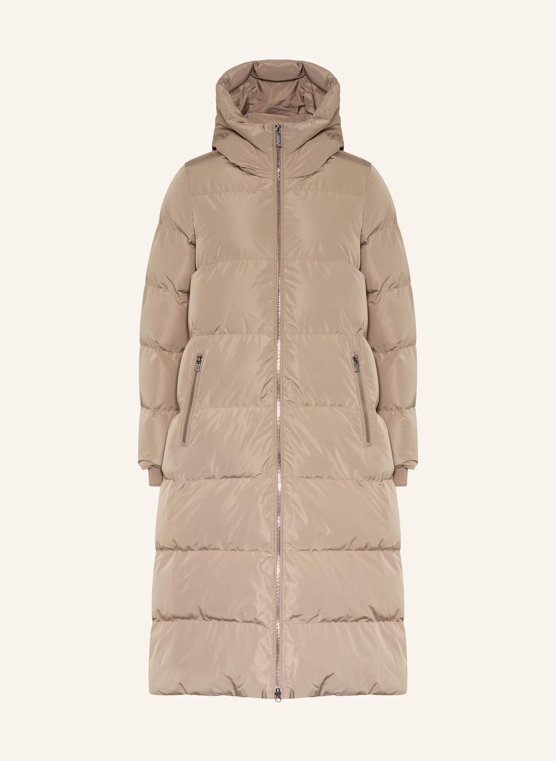 Wellensteyn Płaszcz Pikowany Boutique Extra Long Z Izolacją Dupont™ Sorona® beige