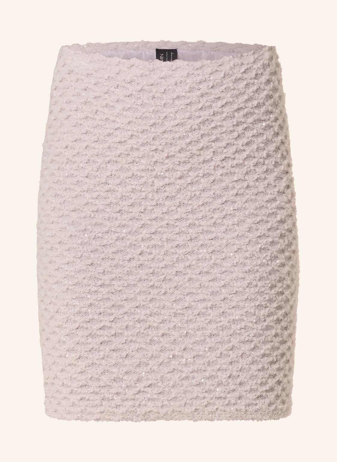 Marc Cain Spódnica Z Cekinami beige