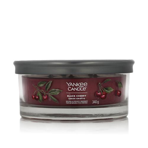 Yankee Candle Signature Black Cherry Świeczka zapachowa 340 g
