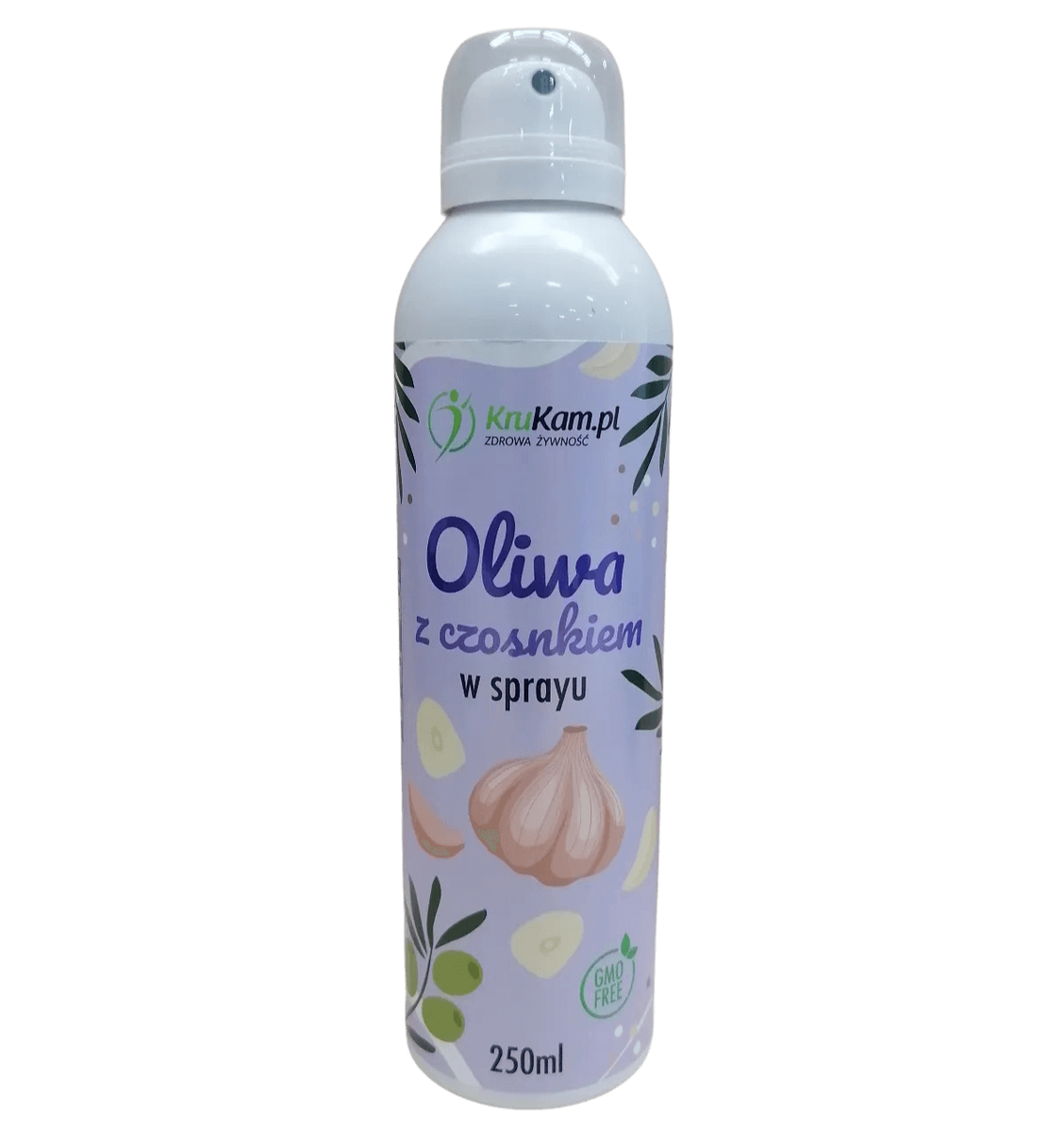 Oliwa z oliwek z czosnkiem w sprayu 250ml