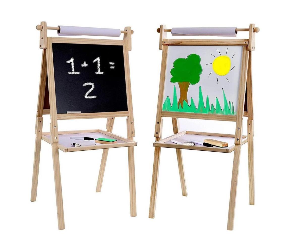 2Kids Toys - Magnetyczna dwustronna drewniana tablica