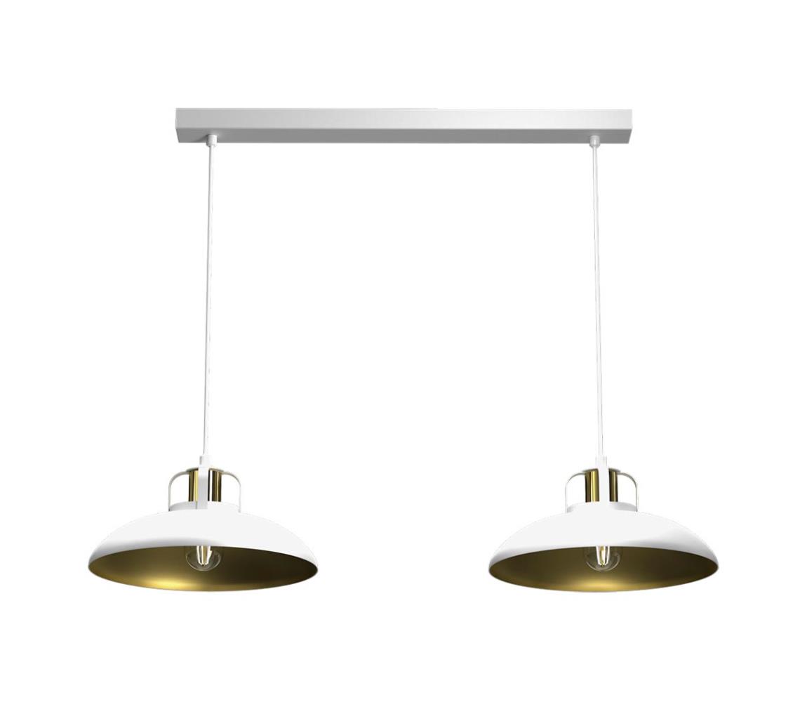 Brilagi - Żyrandol na lince FLAMENGO 2xE27/60W/230V biały