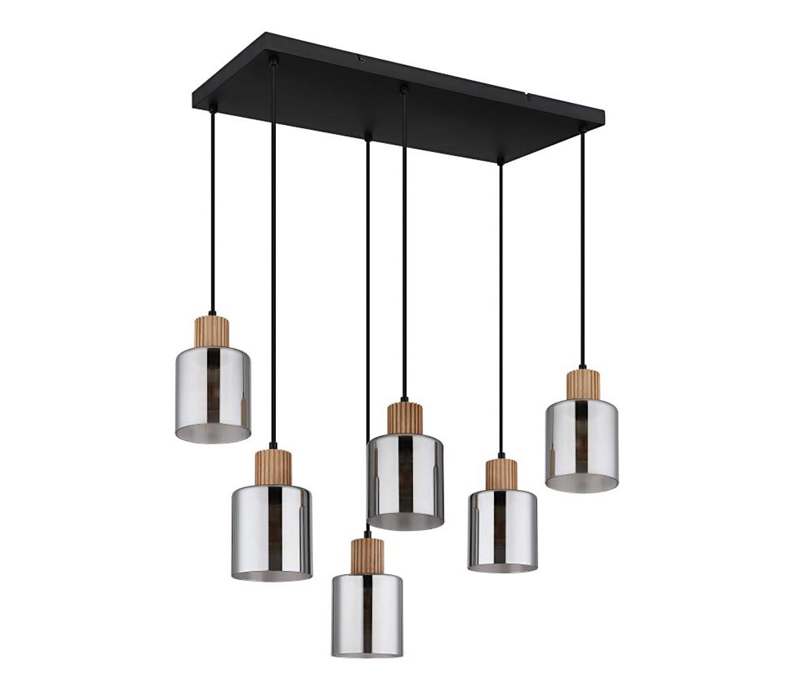 Globo 15768-6 - Żyrandol na lince ALEIDIS 6xE27/25W/230V