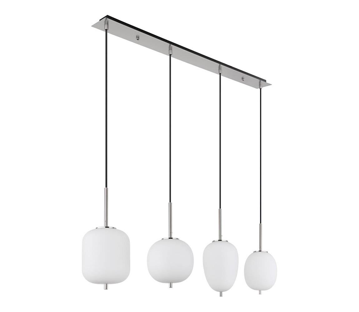 Globo 15345-4NO - Żyrandol na lince BLACKY I 4xE14/40W/230V