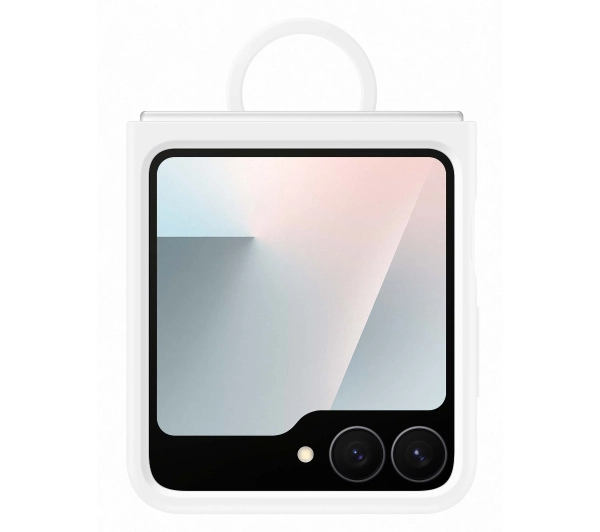 Samsung Silicone Cover do Galaxy Z Flip7 FE Biały