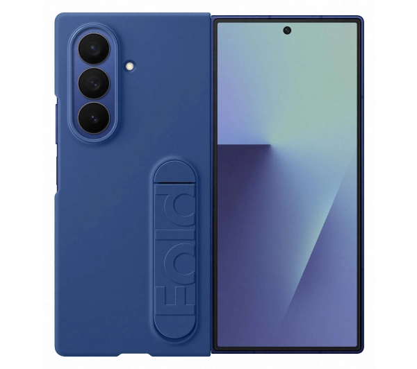 Samsung Silicone Cover do Galaxy Z Fold7 Niebieski