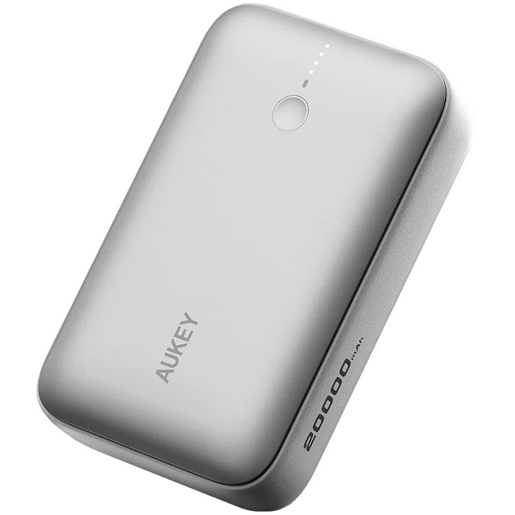Aukey Powerbank 20000 mAh o mocy 22.5W z USB-C PB-Y57 WH Spark Mini 20000