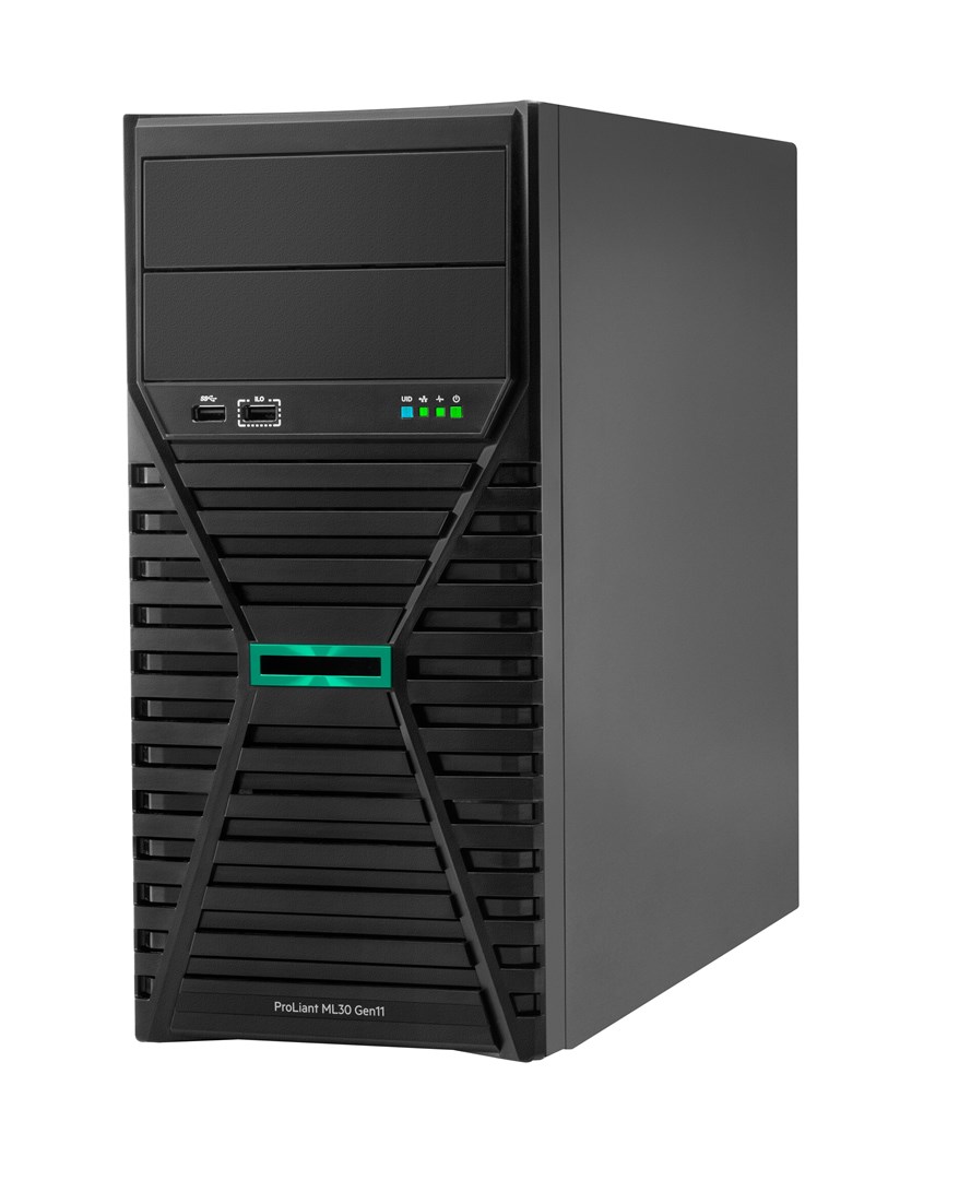 HPE ProLiant ML30 Gen11 Intel Xeon E-2436 2.9GHz 6c 1P 1x32GB-U 8SFF MR216i-p 2x480GB SSD 2x800W PS EU Server