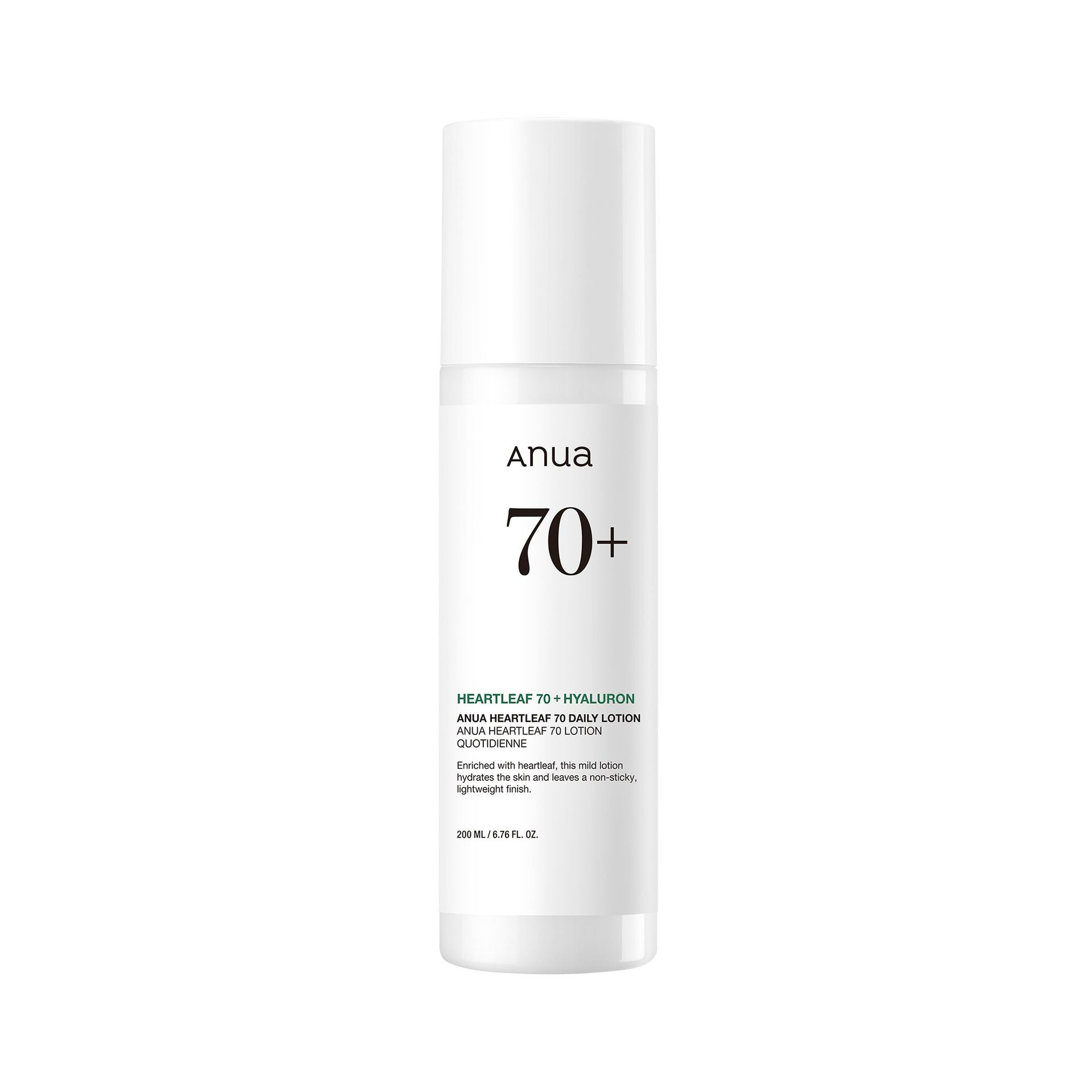 ANUA HEARTLEAF DAILY LOTION Silnie nawilżająca emulsja do ciała 200 ml