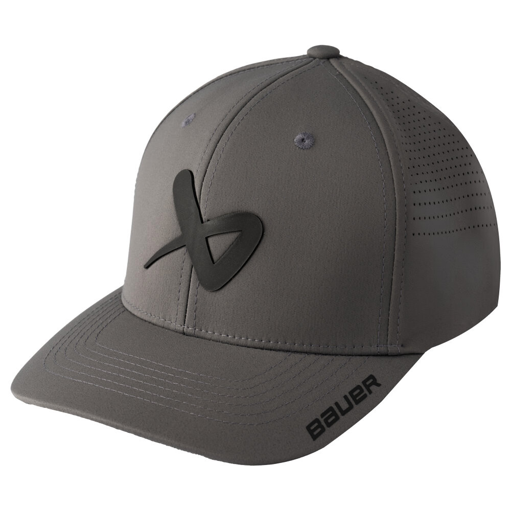 Męska czapka z daszkiem Bauer Core Performance Hat Grey