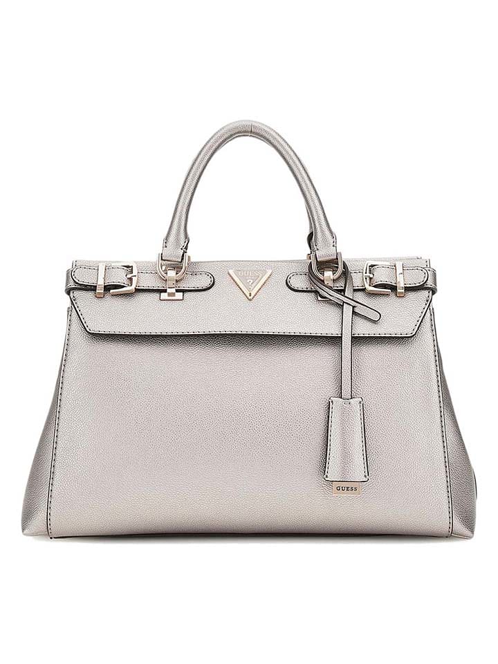 Guess Torebka w kolorze srebrnym - 35 x 22 x 12 cm