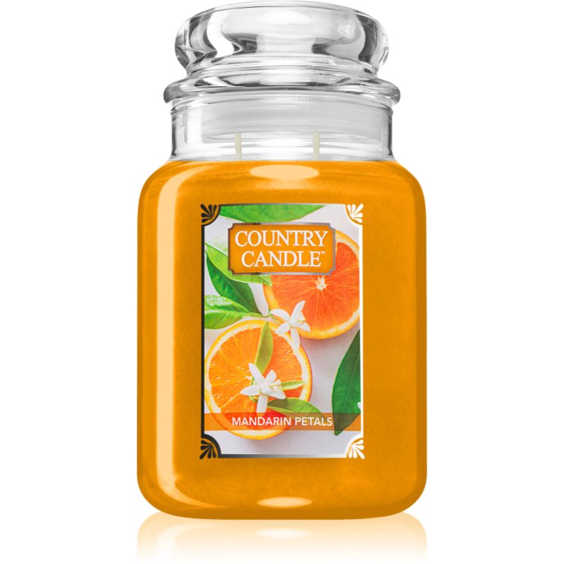 Country Candle Mandarin Petals świeczka zapachowa 737 g