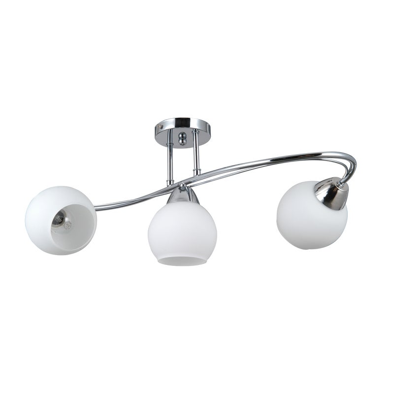 Lampa sufitowa Bevio chrom 3 x E27 Italux