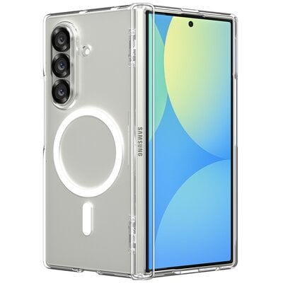 Etui Spigen Ultra Hybrid Pro Mag MagSafe do Samsung Galaxy Z Fold 7 Przezroczysty