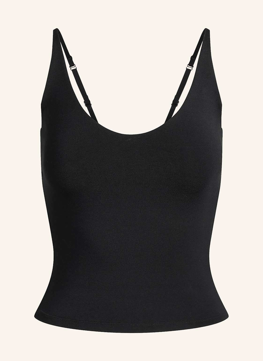 Skims Top Rekreacyjny Smooth Layers schwarz