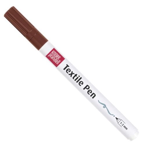 Pisak do tkanin 1-2mm KNORR kol. brązowy 16