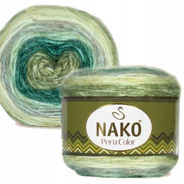 Włóczka Nako Peru Color 100G kol. 32418 .