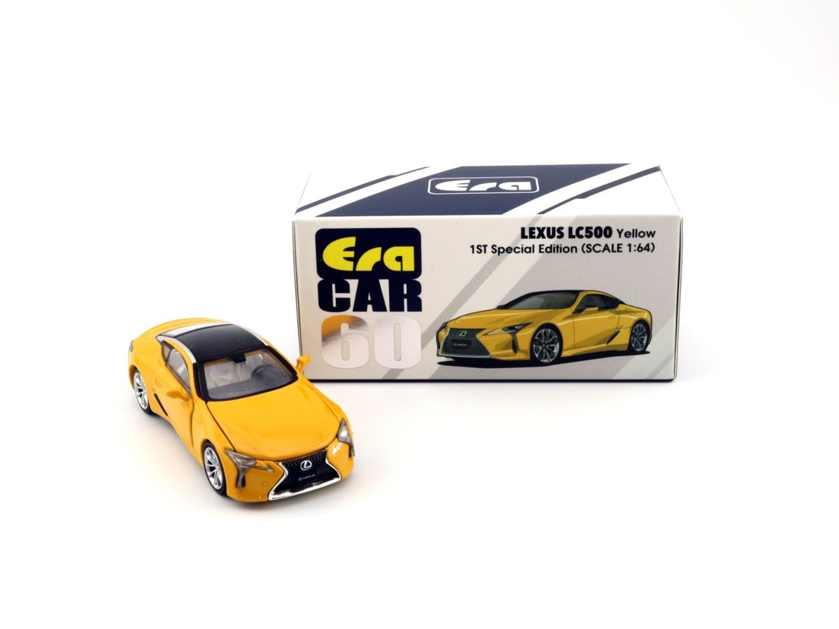 ERA CAR Lexus LC500 Yellow 1st Special Edition