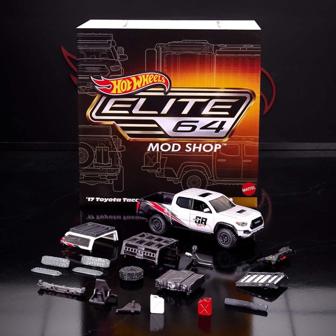 HOT WHEELS Elite 64 Mod Shop '17 Toyota Tacoma