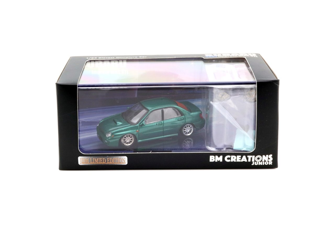 BM CREATIONS BMC 2001 Subaru Impreza WRX STi Custom Green Limited Edition