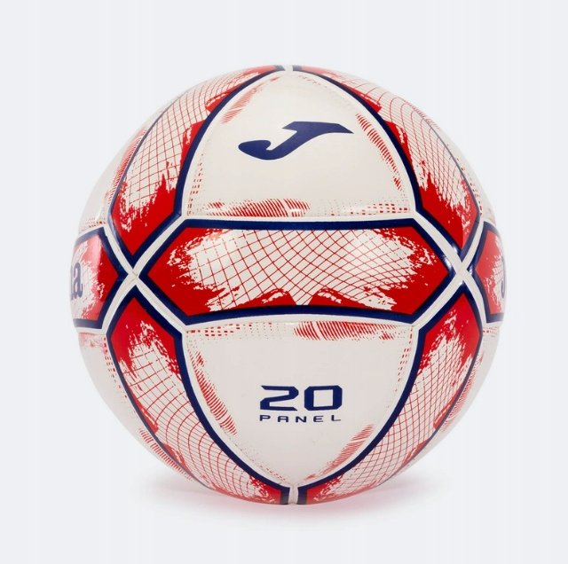Piłka halowa futsal Joma Aguila Ball biały/czerwony 20 paneli trwała tanio
