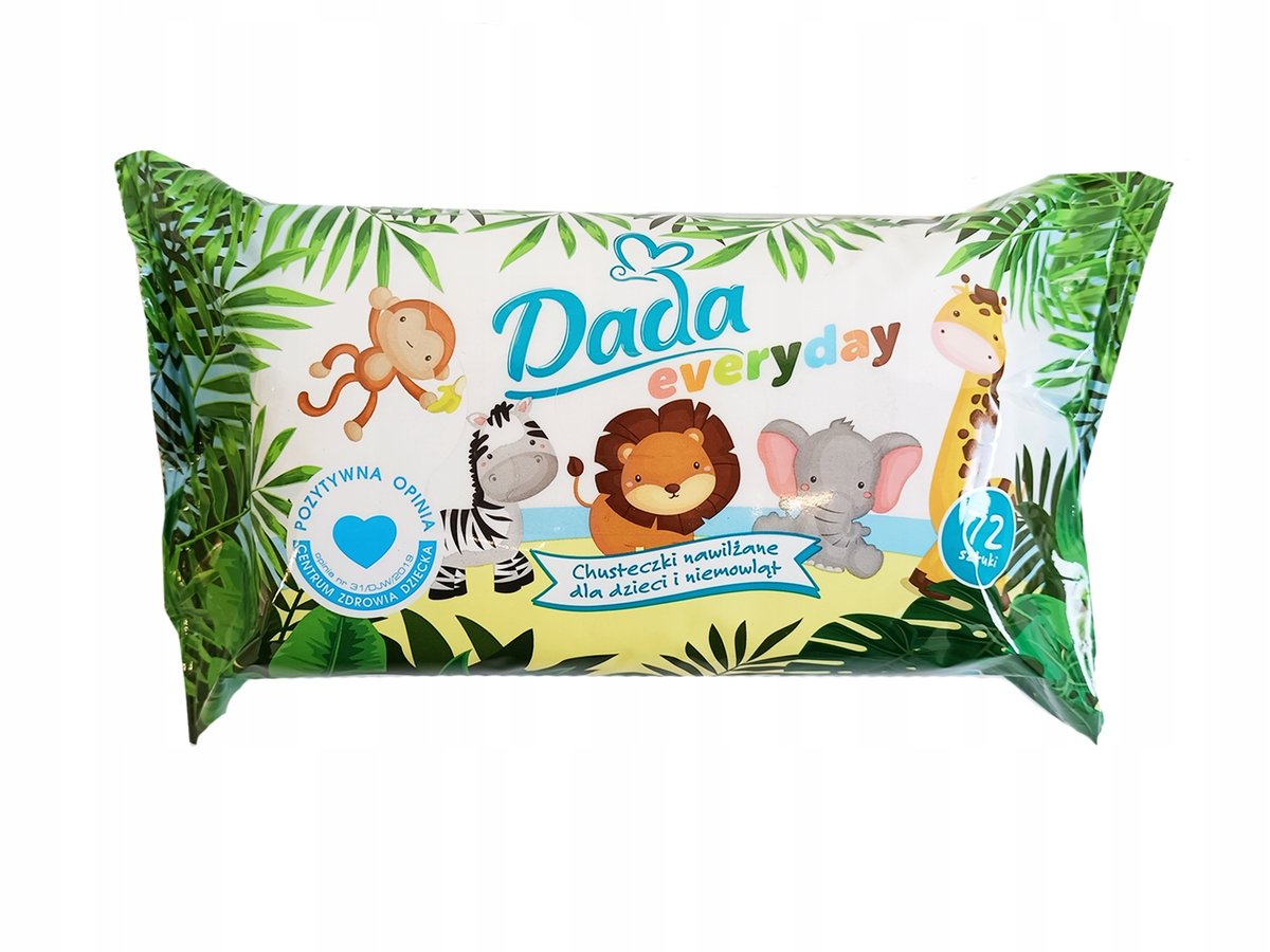 Chusteczki Nawilżane Dada Everyday 72 Szt