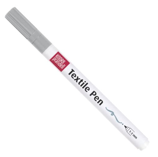 Pisak do tkanin 1-2mm KNORR kol. popielaty 17