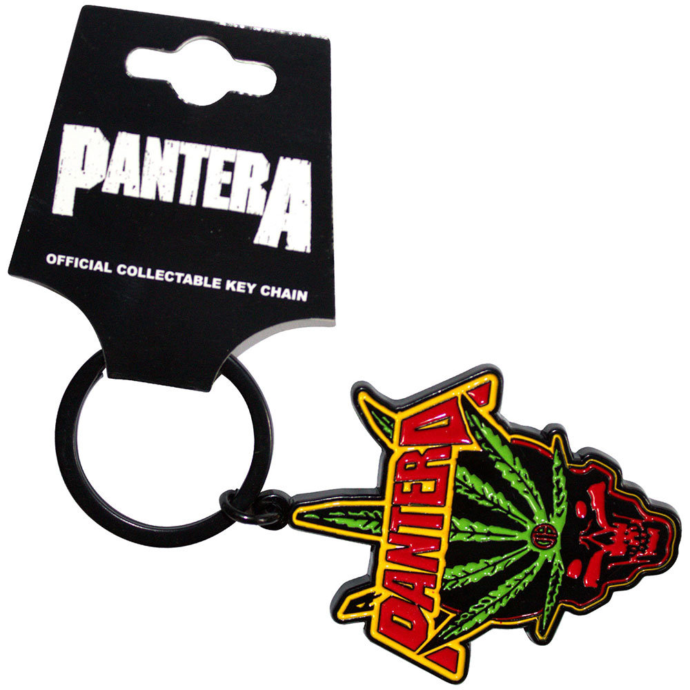 brelok PANTERA - LEAF SKULL